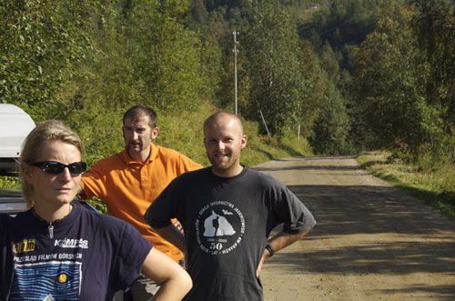 Some of the polish team: Anna, Tom, and Bartek.